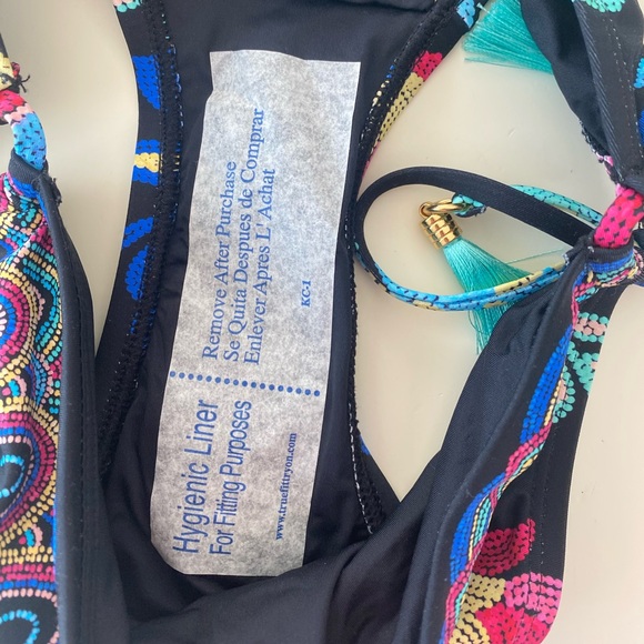 NWT LA BLANCA Midnight Magic Bikini Bottoms - Picture 9 of 9